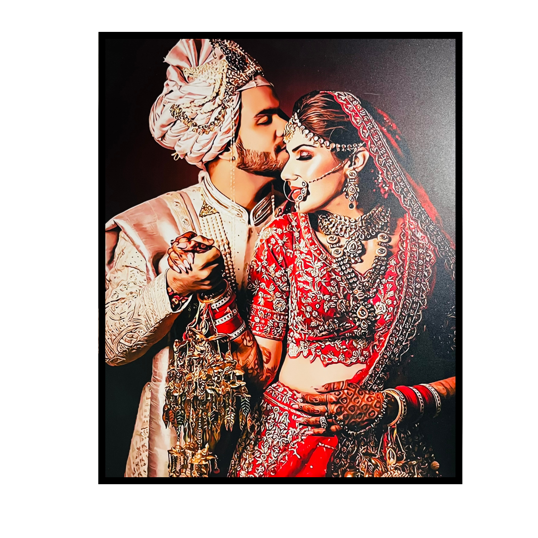 Personalized Oil Painting Photo Frame