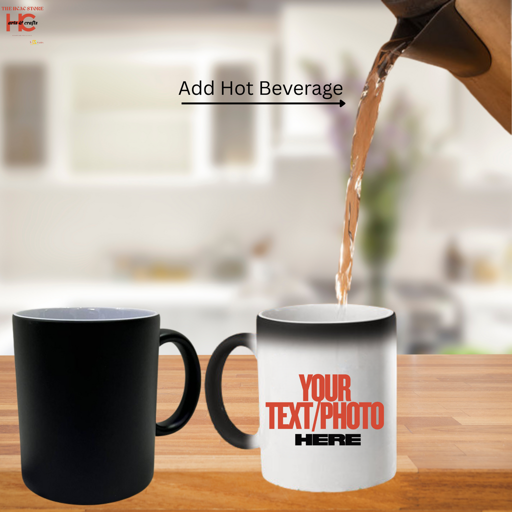 Personalized Magic Coffee Mug - Black