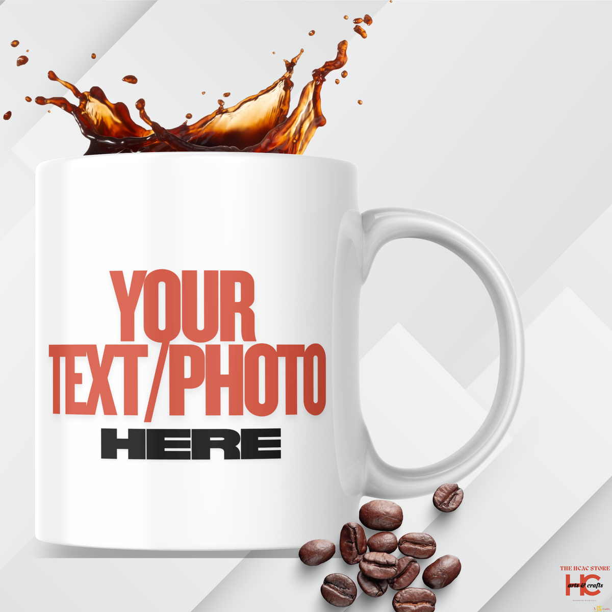 Personalized White Coffee Mug