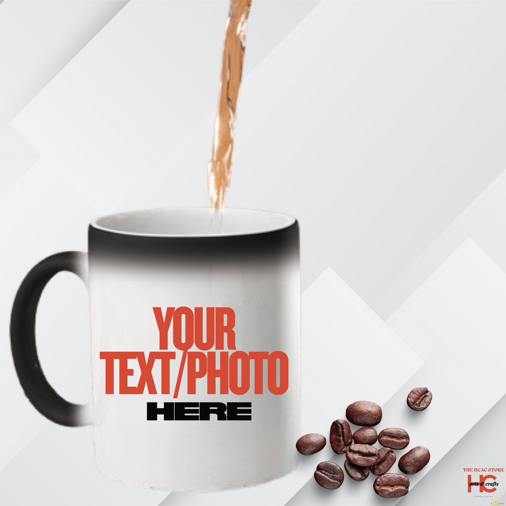 Personalized Magic Coffee Mug - Black
