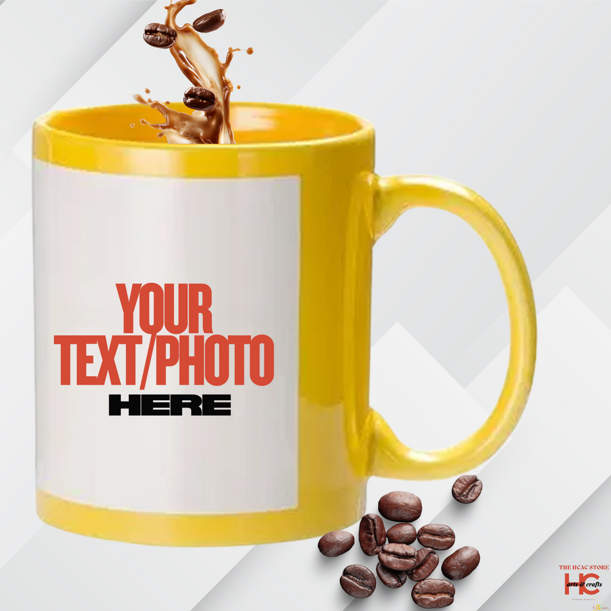 Personalized Patch Coffee Mug
