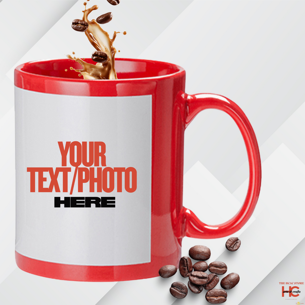Personalized Patch Coffee Mug