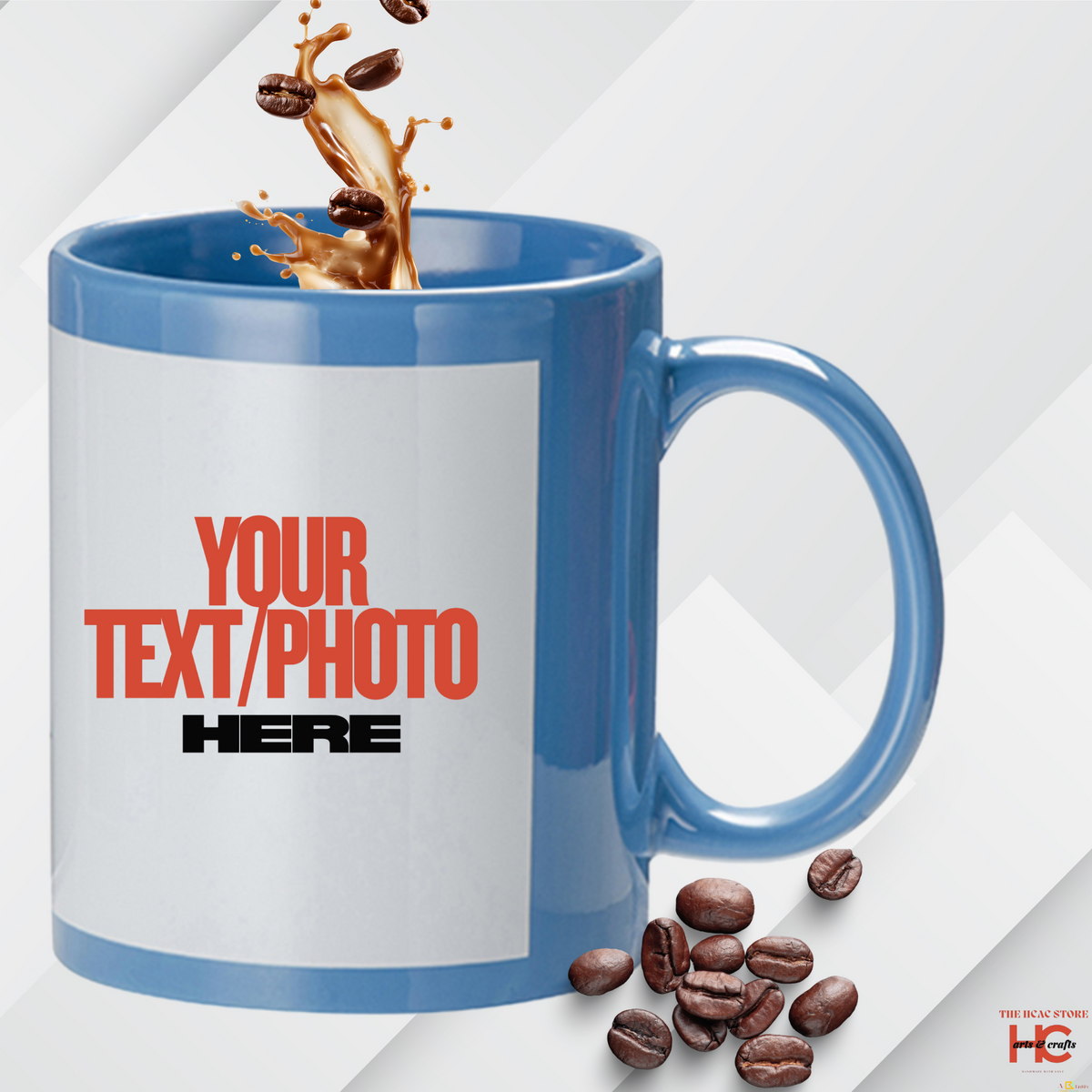 Personalized Patch Coffee Mug