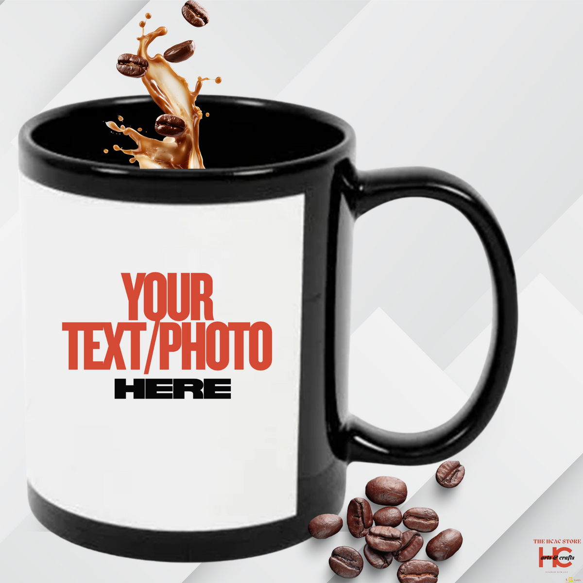 Personalized Patch Coffee Mug
