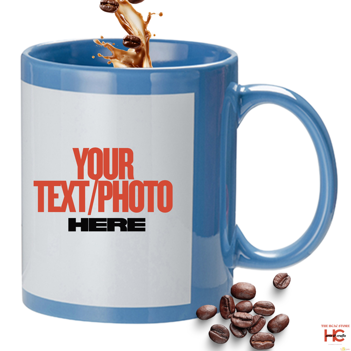 Personalized Patch Coffee Mug