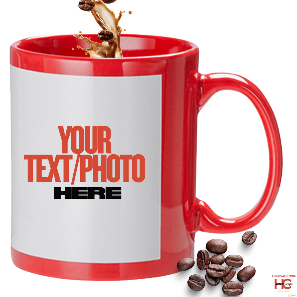 Personalized Patch Coffee Mug