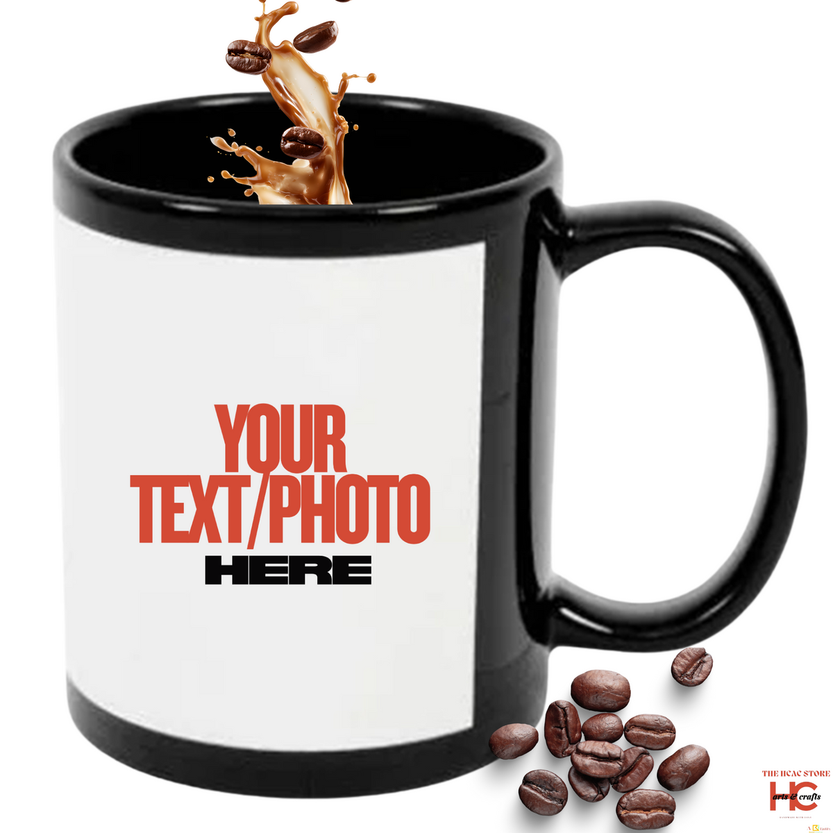 Personalized Patch Coffee Mug