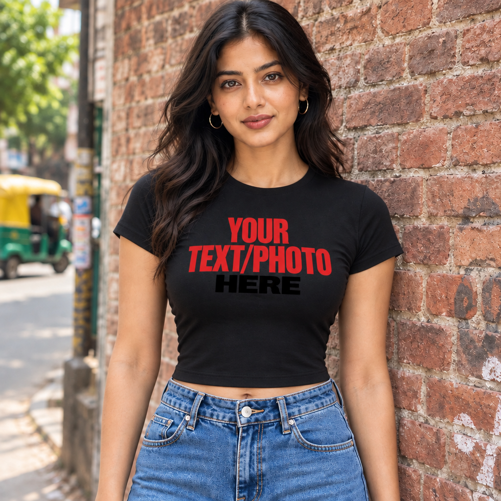 Black Baby Tee