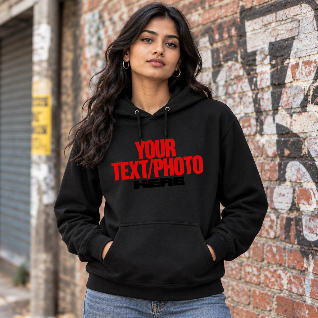 Black Hoodie Female