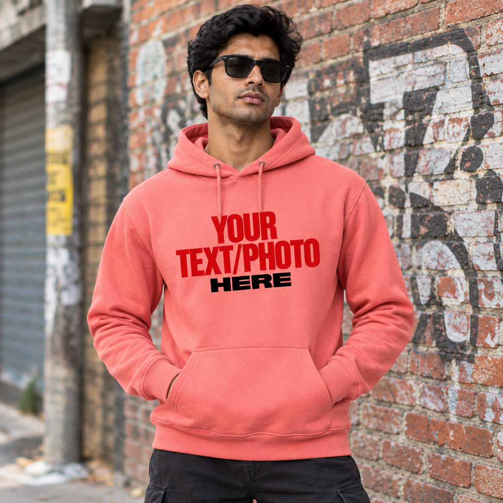 Coral Hoodie Male