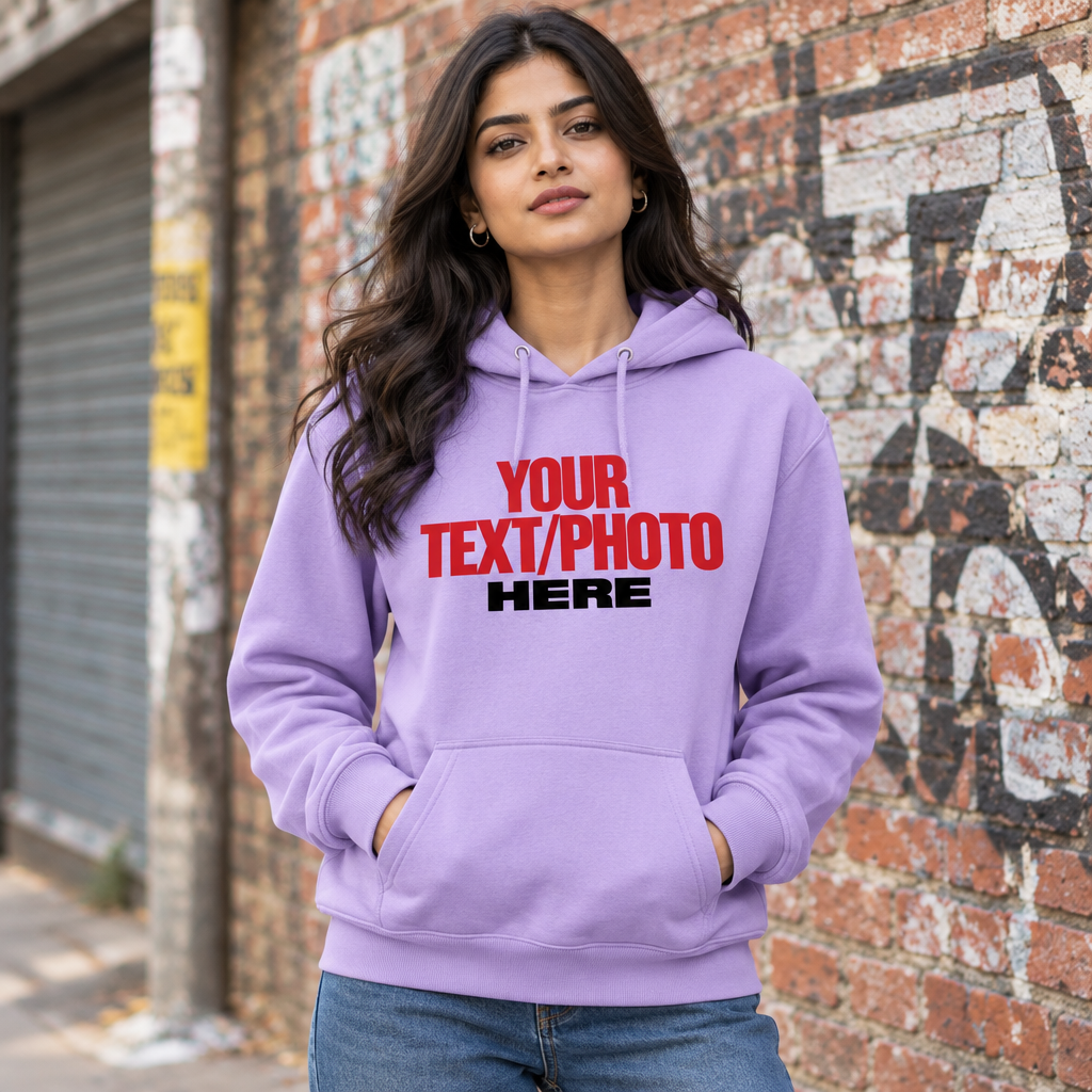 Lavender Hoodie Female