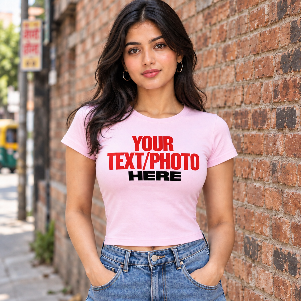Light Baby Pink Baby Tee