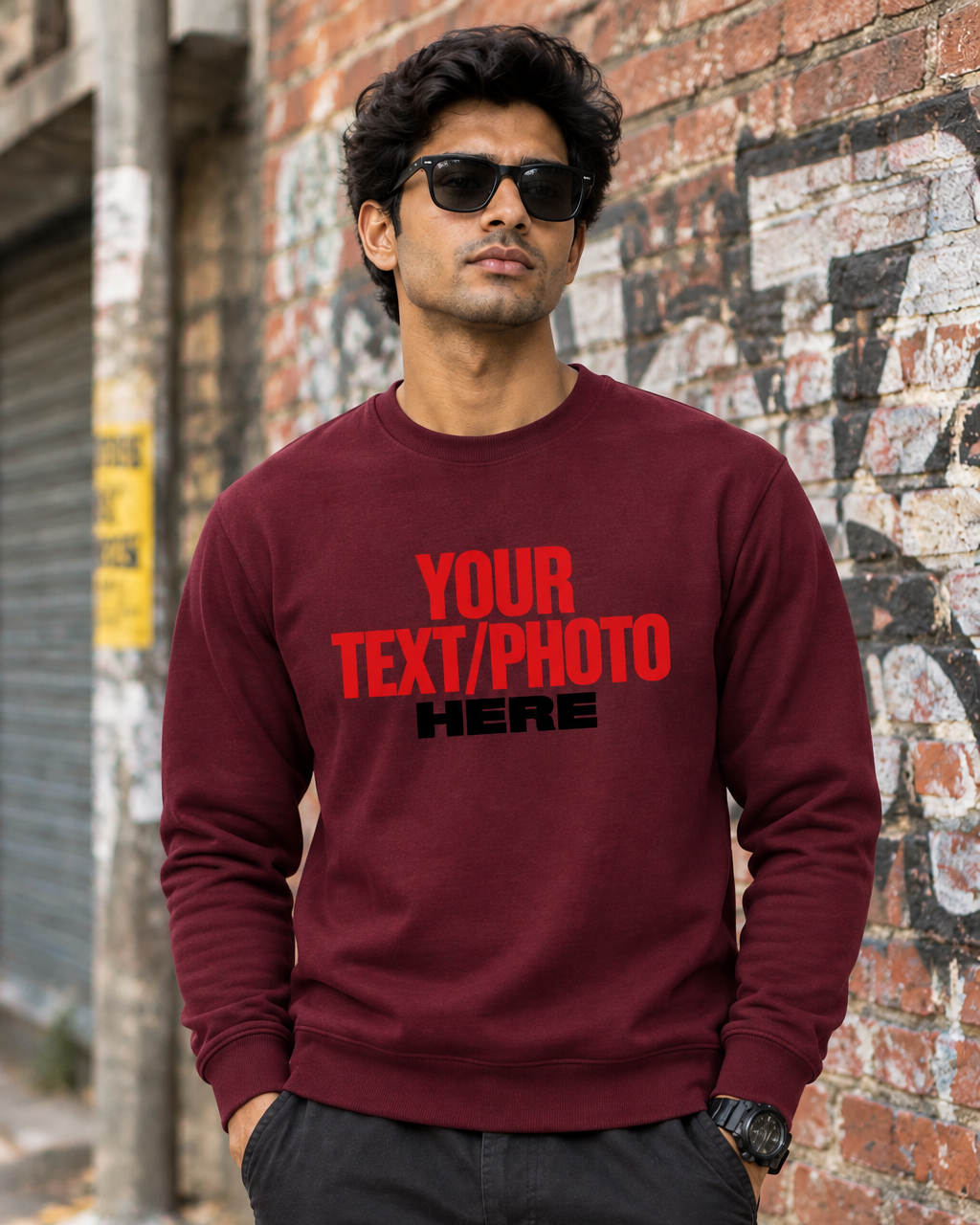 Maroon Sweatshirt