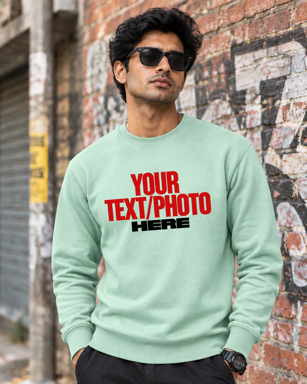 Mint Sweatshirt Male