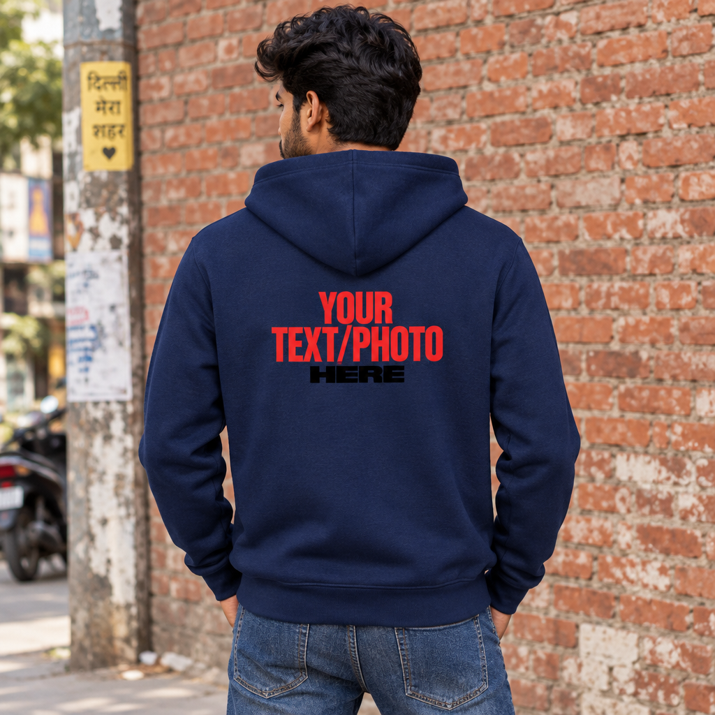 Navy Blue Back Male