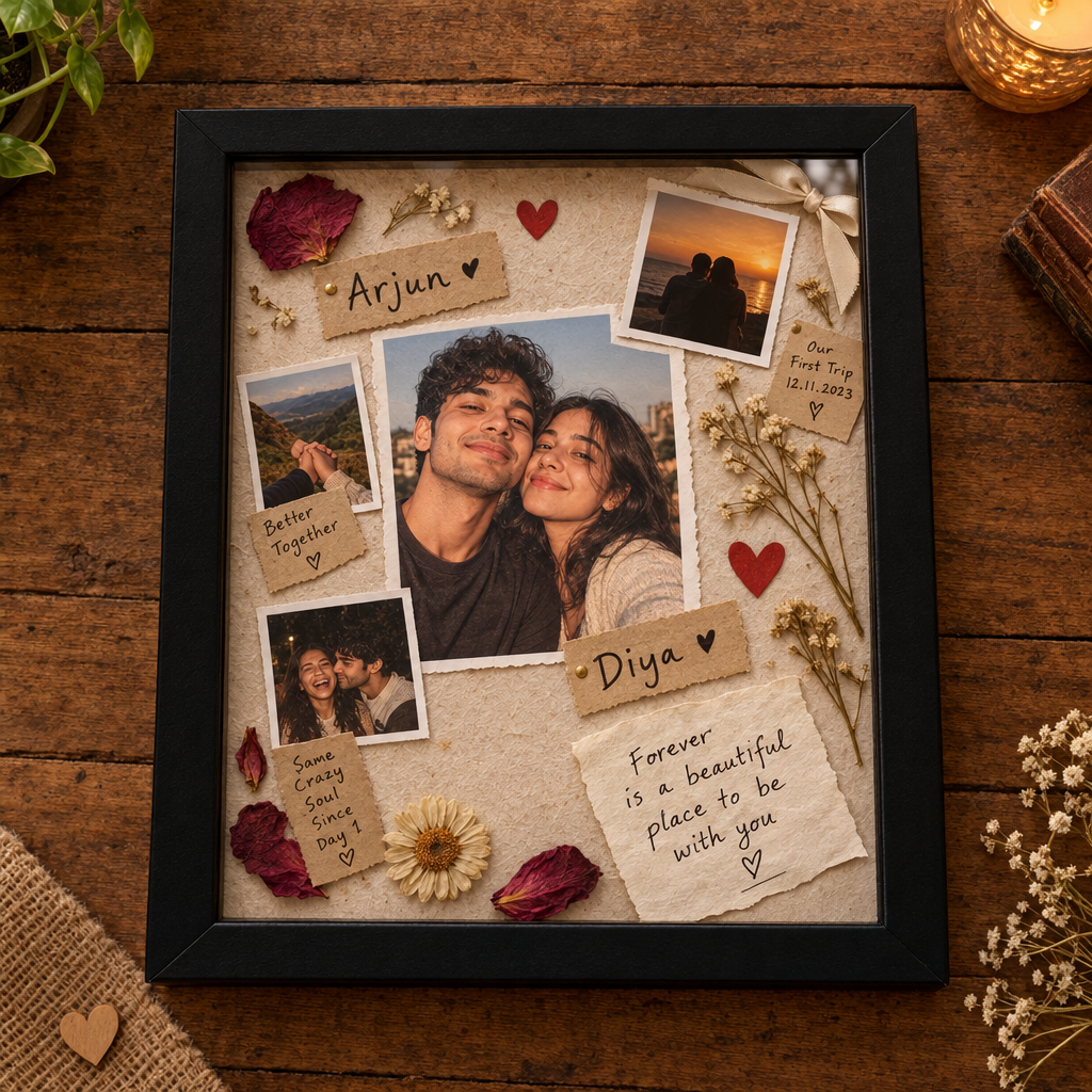 Photo Frame - Flat Lay Overhead