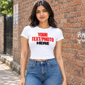 White Baby Tee